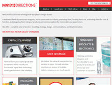 Tablet Screenshot of designdirections.net